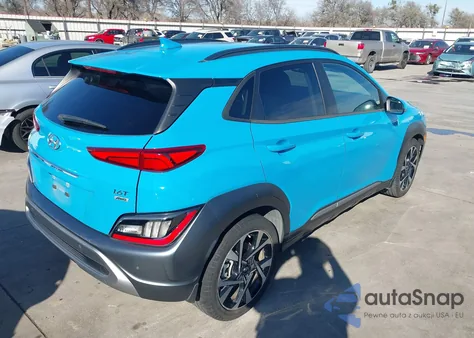 2022 Hyundai Kona Limited z USA, uszkodzony, nr VIN KM8K5CA37NU915511